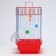 Poultry cell is equipped BD-1/2Q, 30 x 23 x 39 cm, red (packing 12 pcs)