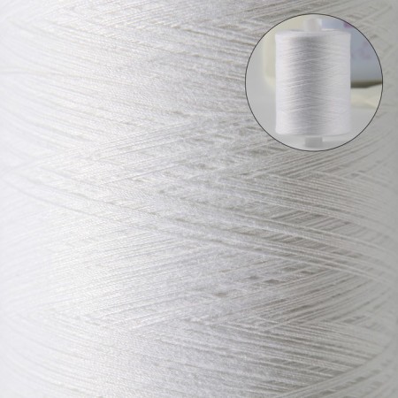 Threads 40lsh, 2500 m, white color No. 0101-1
