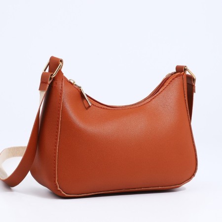 Baget bag with zipper, redhead-2