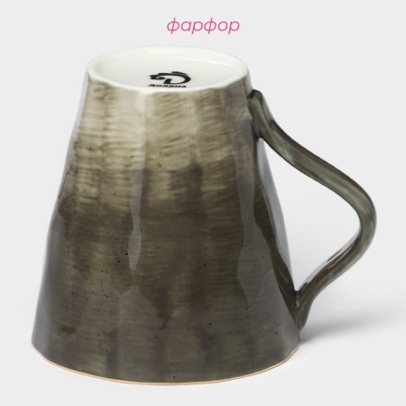 Mug Porcelain Field "Milky Way", 350 ml, color gray color-2