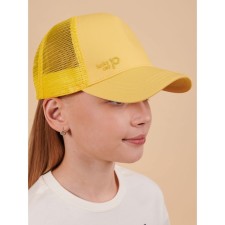 Children's cap, size 51-52, yellow color