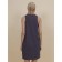 Female dress, size m, dark blue color