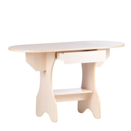 Doner Eco table, 620/1235x600x750, dairy oak-1