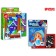 Set for creativity. Stained-glass picture and engraving-postcard "Helpers of Santa Claus"