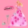 Model doll "Nika" in a dress with accessories, mix