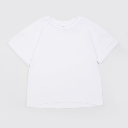 T -shirt Children's Amarobaby Stripe, height 110 cm, white color-8