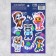 Paper stickers "Cute animals", 11 × 16 cm