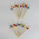 Skewers "Stars", in the set 24 pcs., Mix colors