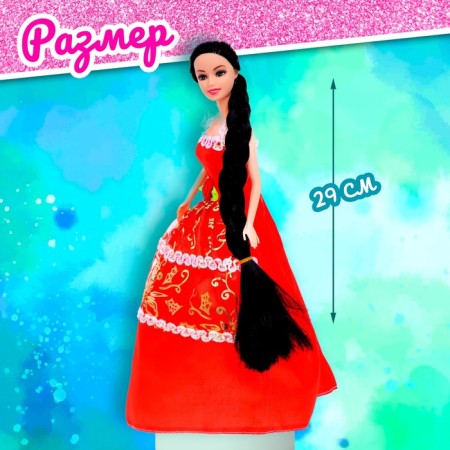Кукла-модель «Лера» в платье, цвета МИКС-1