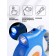 Roulette "Piggon" with a flashlight, rubberized pen, 5 m, up to 35 kg, blue