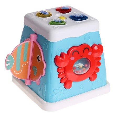 Zabiyaka musical developing toy "Bizikubik" SL-07258 Sound, light-1