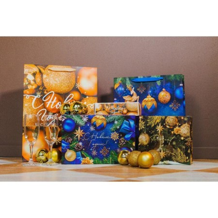 Gift box "New Year's toys", 28 x 18.5 x 11.5 cm, New Year-7