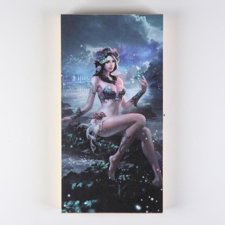 NARDS "Nymph" 40 x 40 cm, with a field for playing checkers