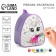 Children's backpack "Magic Unicorn", 23*20.5 cm, lightning department
