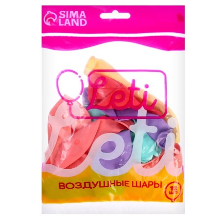 Shar Latex 12 "Makarun", set of 12 pcs., Mix color-3
