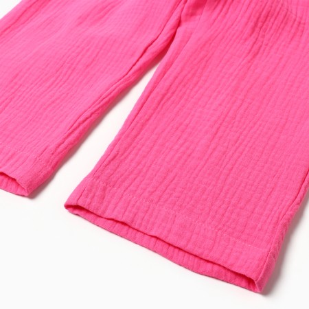 Костюм (рубашка и брюки) детский KAFTAN "Муслин", р.34 (122-128 см) розовый-9