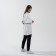 SL shirt, slanting bar, 42-44, white