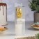 Candle in the cake "Two", gold, 5 cm