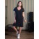 Female dress, size 54, black color