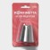 Konfinett confectionery nozzle "Flower", d = 3.7 cm, output d = 2.4 cm, stainless steel