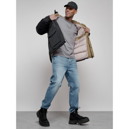 Male Winter jacket, size 48, black color-19