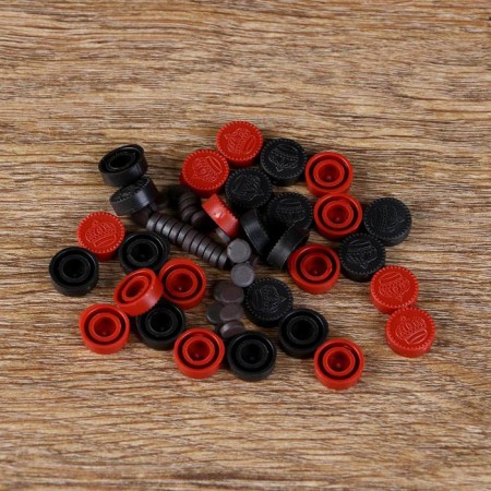Board game 3 in 1 "Call": backgammon, chess, checkers, magnetic board 19 x 19 cm-10