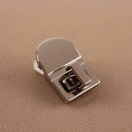 Bag Fraille, 2.3 × 3.5 cm, pearl silver color-1