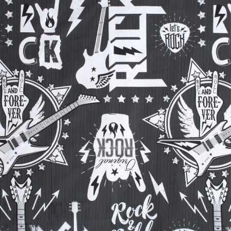 Bedding "Ethel" 2 joint venture Rock & Roll 175*215 cm, 200*220 cm, 70*70 cm -2 pcs, 100% HL, calico 125 g/m2-4