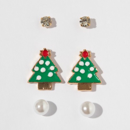Pusets 3 pairs "Christmas tree", colored-5