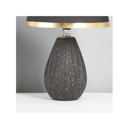 Table lamp "Tenderness" 1x40W E14 black/gold 20x20x34cm-3