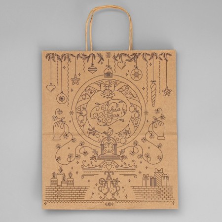 Crafts "Happy New Year", 24 x 28 x 14 cm, new year-6
