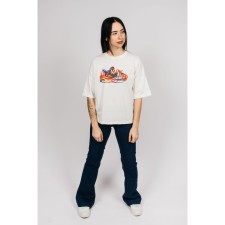 Female T -shirt, size 44, milk color