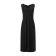 Bogochka female (midi) minku: Home Collection Black color, size 46