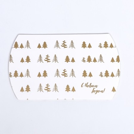 Folding box "Christmas trees" 15 x 11 x 3 cm-2
