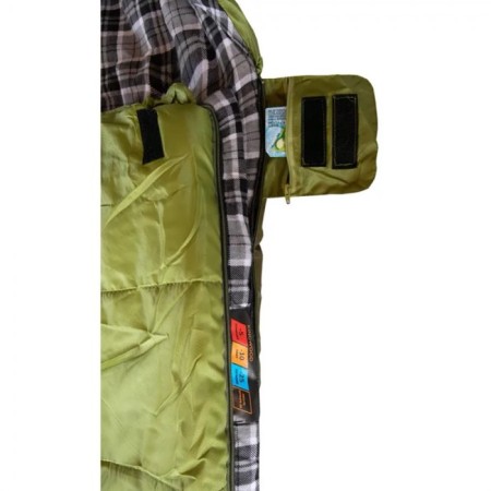 Sleeping bag Tramp Kingwood Wide, blanket, 2 layers, right, 100x230 cm, -5 ° C-14