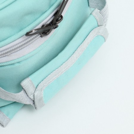 A backpack for carrying animals with a viewing window, green-19