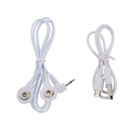 Massage for the neck Luazon LEM-50, 4 W, 4 modes, USB (included), battery, white-5