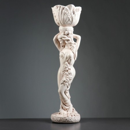 Figure "Girl Standing Kashpo on her head" aged.-1