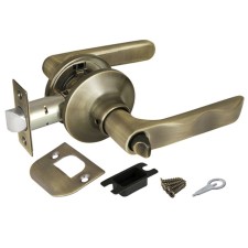 PUNTO 6024 AB-B pend handle, with a latch, bronze color
