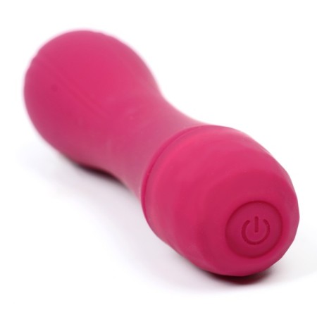Vibrator clitoral Lilo, ABS Plastic, Soft silicone, burgundy-4