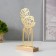 Souvenir Metal "Roses in the Bank" gold 5x11.5x22 cm