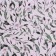 Paper packing glossy double -sided "flowers", 50 x 70 cm
