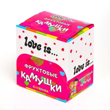 Love IS chewing dragee with strawberry taste 12 g-3