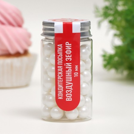 Confectionery Sprinking "Air Sephir", 10 mm, 50 g-1