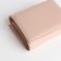 Women's wallet on a magnet, powder color