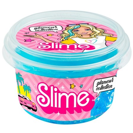 Slime Glamor Collection Clear, Blue