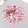Decor for creativity Plastic "Rhil of oval. Light pink" set of 150 pcs 1x1.4 cm