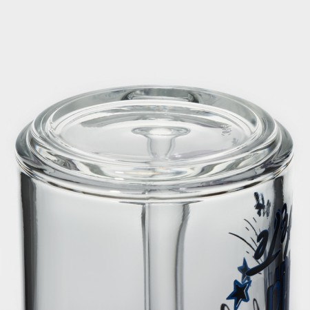 Glass mug "Fitness. Best dad ", 320 ml-4
