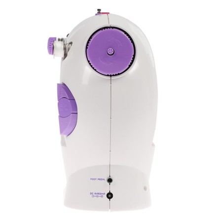 The sewing machine Luazon LSH-03, 6 W, semi-automatic, 2 speeds, 4XAA or 220 V, white-4