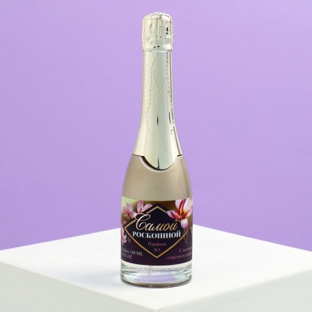Gift set of "Perfection in everything": perfume champagne (100 ml), soap petals (roses)-1
